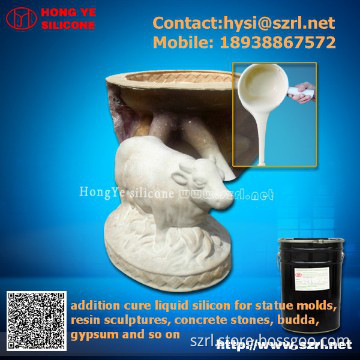liquid moding platinum silicone for casting stone sculptures